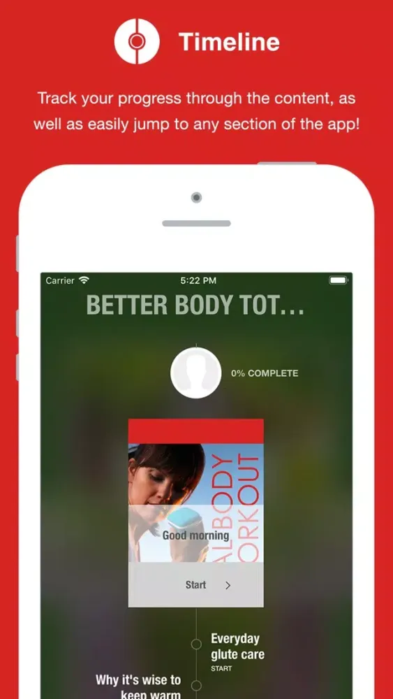 Captures d'écran de Better Body Total Body Workout