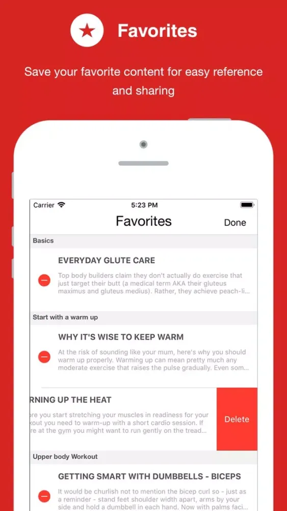 Captures d'écran de Better Body Total Body Workout