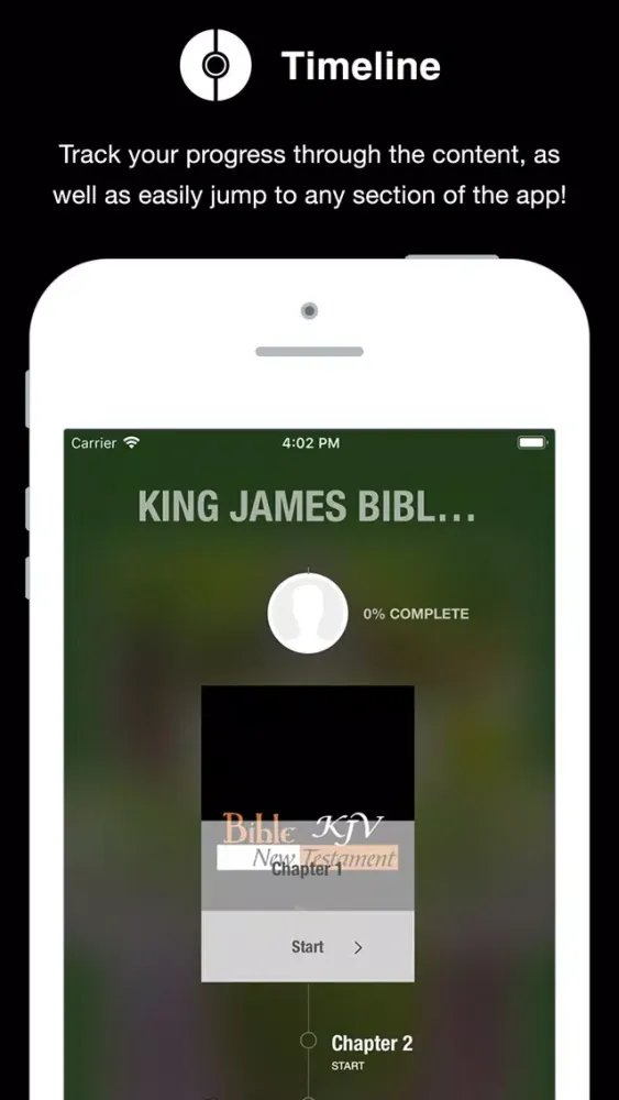Capturas de pantalla de Bible KJV New Testament