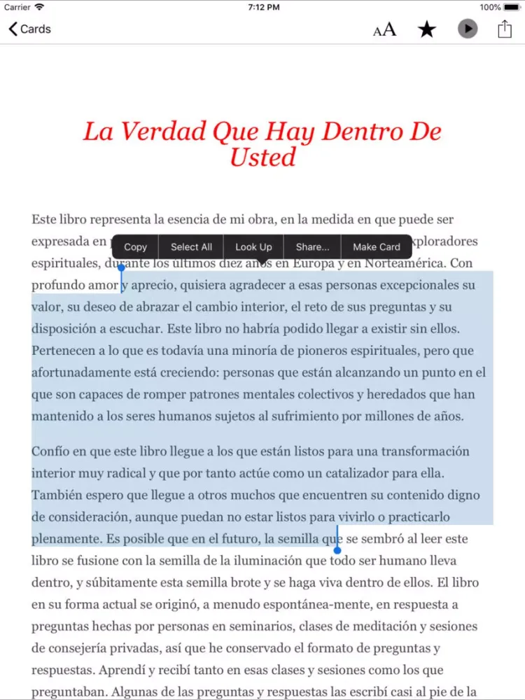 El Poder del Ahora! iPad  سکرین شاٹس