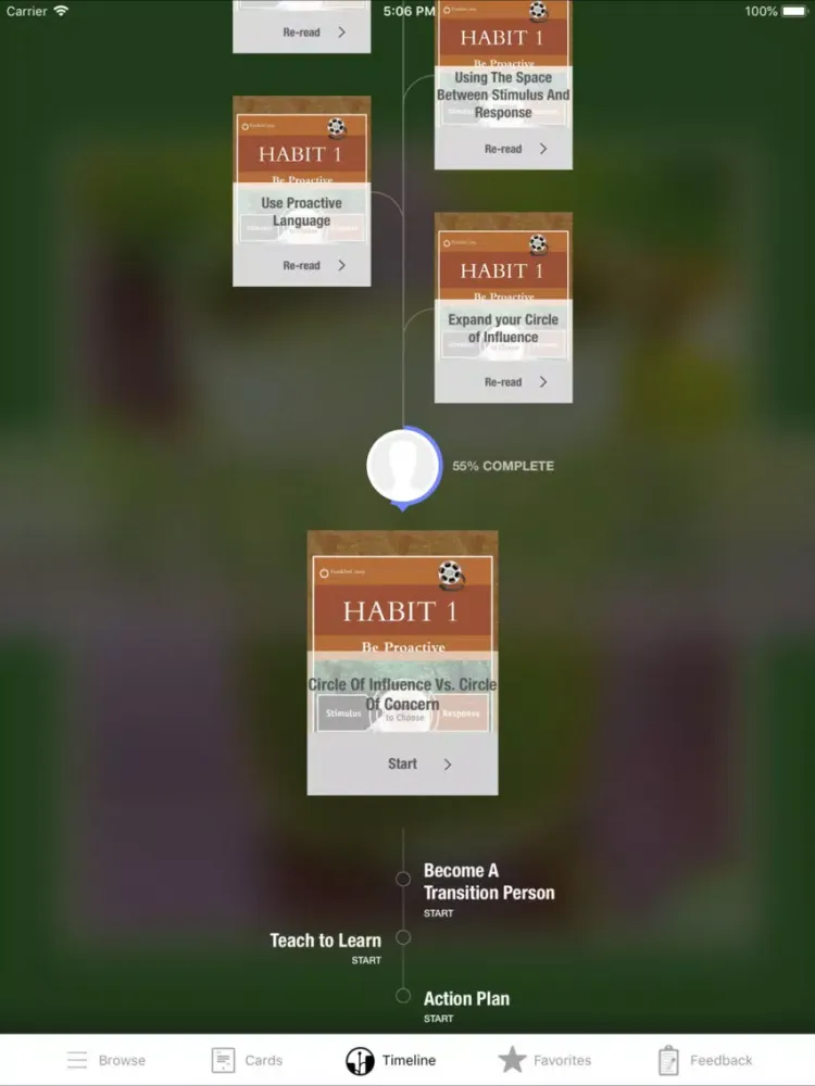 Habit 1: Be Proactive ( Video) iPad  স্ক্রিনশট