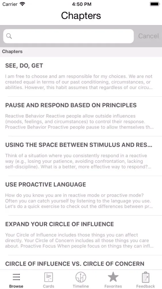Habit 1: Be Proactive ( Video) স্ক্রিনশট