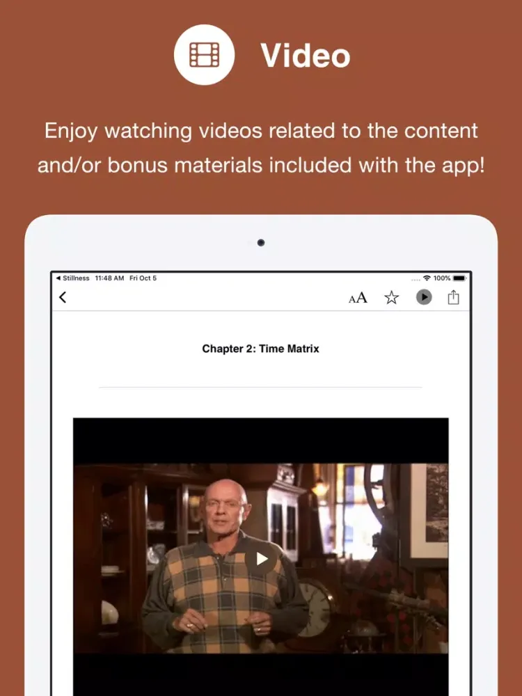 Habit 3 (with Video) iPad  Screenshots