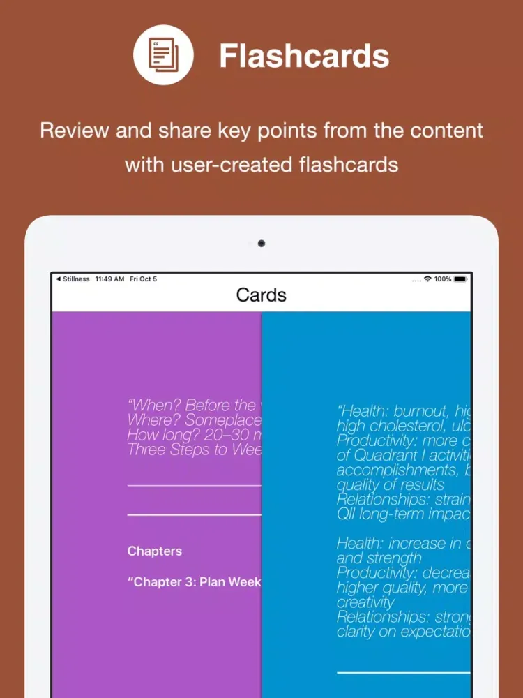 Habit 3 (with Video) iPad  Screenshots