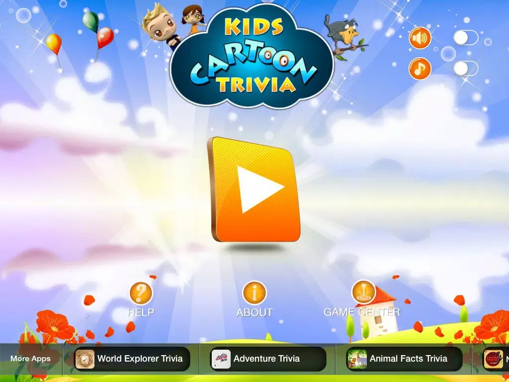 Kids' Cartoon Trivia iPad  سکرین شاٹس