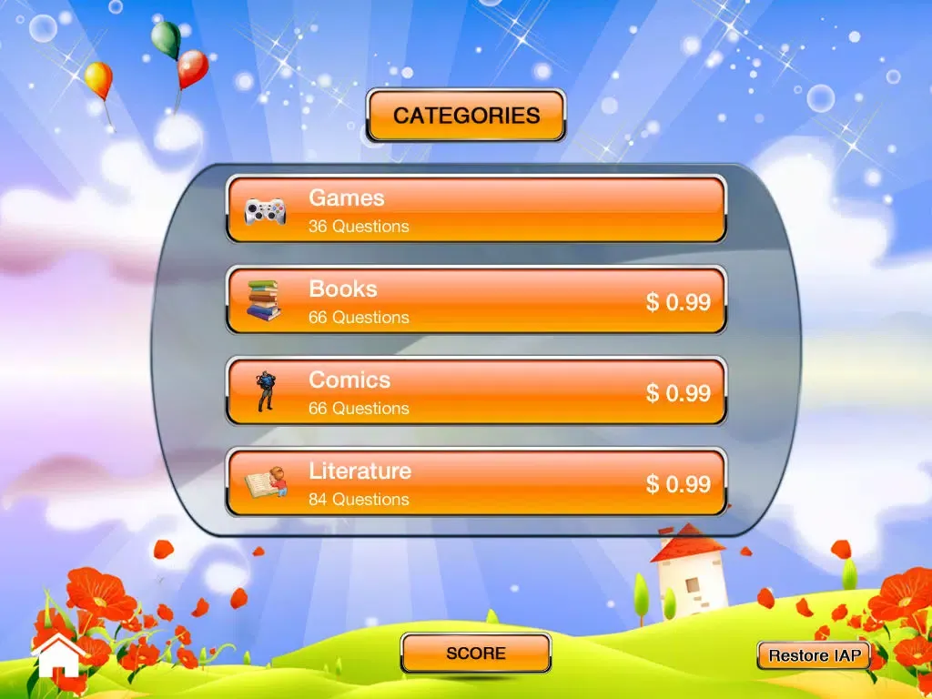 Kids' Cartoon Trivia iPad  سکرین شاٹس