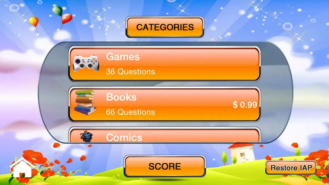 Kids' Cartoon Trivia سکرین شاٹس