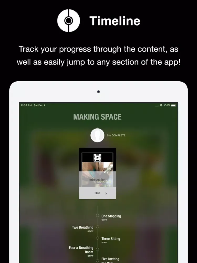 Making Space iPad 應用截圖