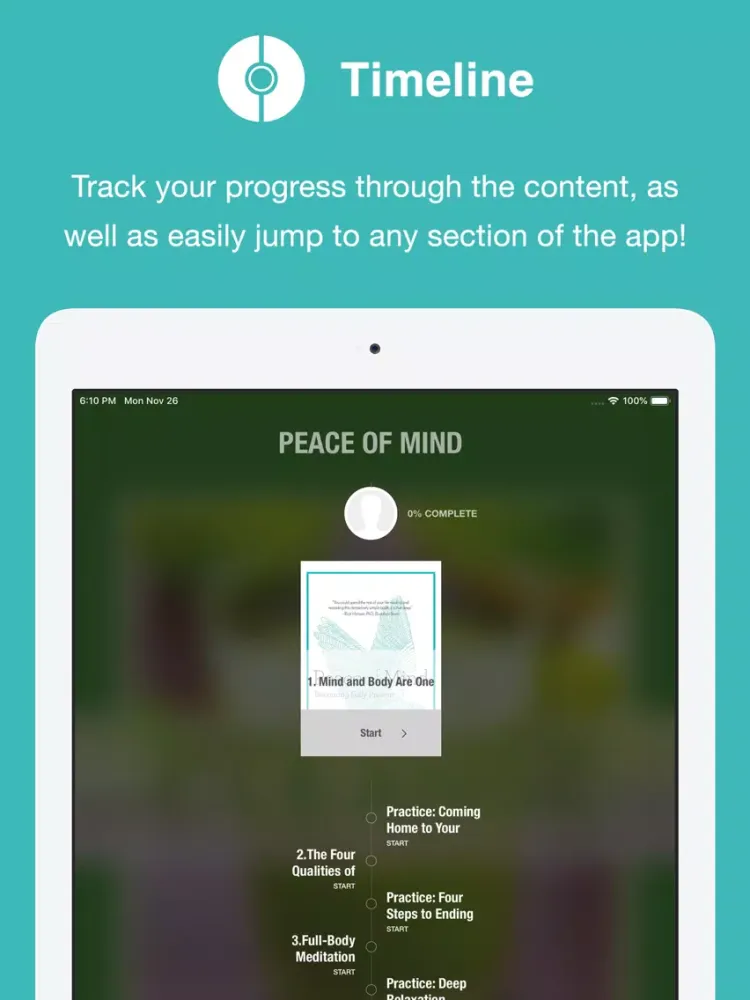 Screenshot di Peace of Mind!! iPad 