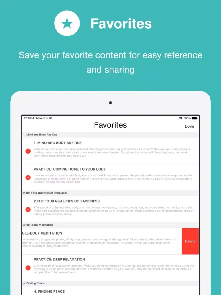 Screenshot di Peace of Mind!! iPad 