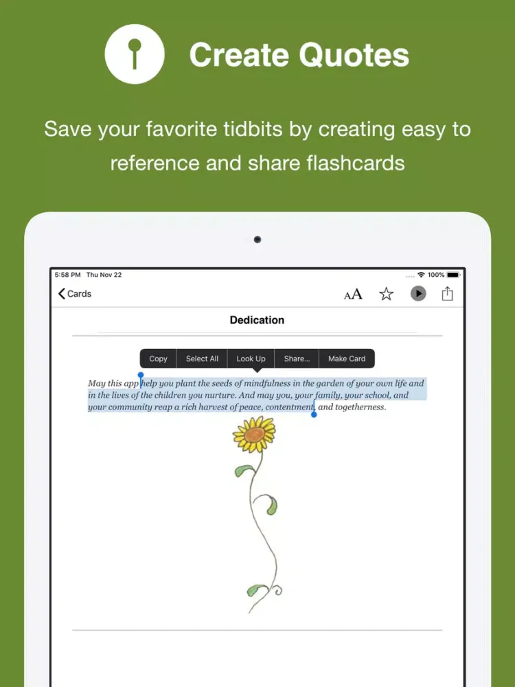 Planting Seeds iPad  Screenshots