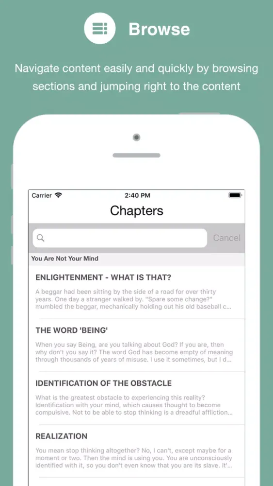 Power of Now - Audio Screenshots