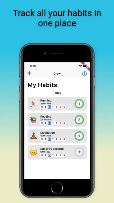 Ảnh chụp màn hình của Grow: Habit Development