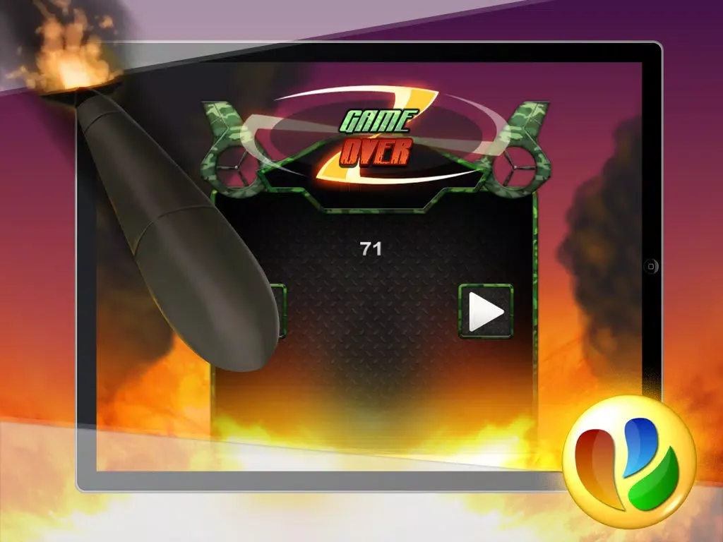ภาพหน้าจอของ Chopper World War – Free Apache Helicopter War Game iPad 