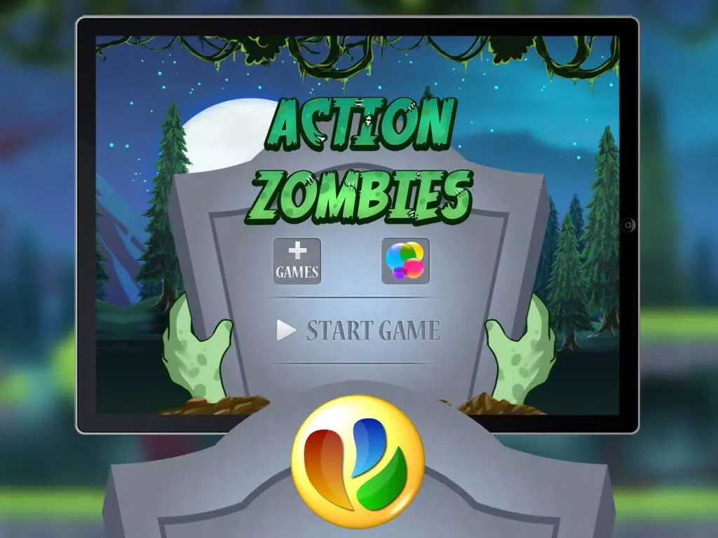 Скриншоты Action Zombies – A Fun Zombie Jump and Run Game iPad 