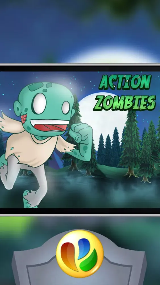 Скриншоты Action Zombies – A Fun Zombie Jump and Run Game