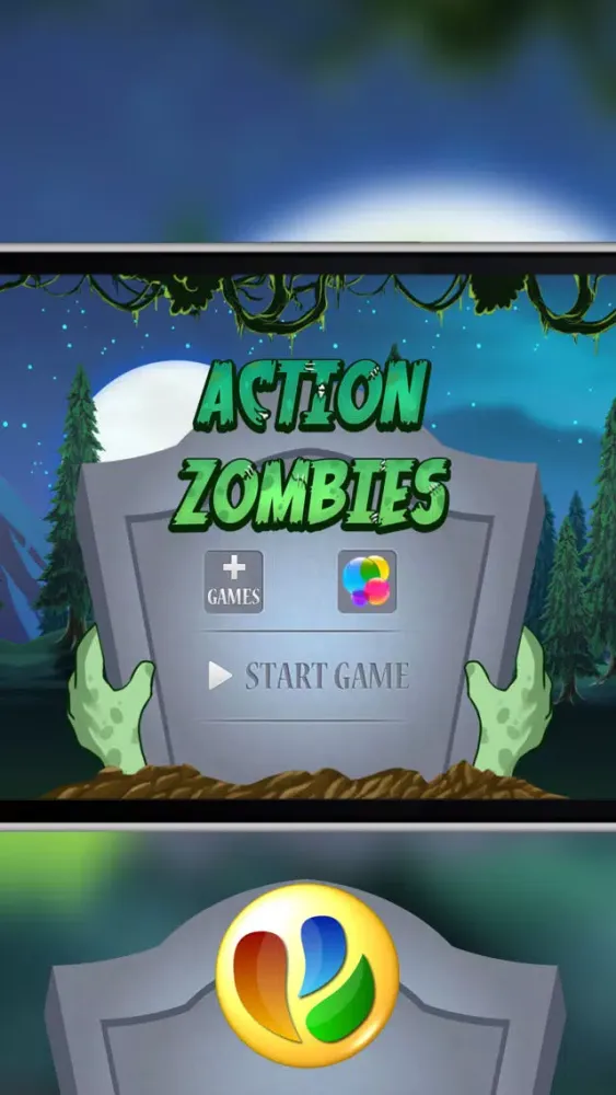 Скриншоты Action Zombies – A Fun Zombie Jump and Run Game
