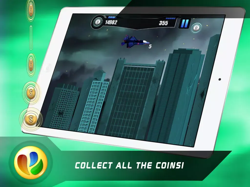 Air Combat – Free Jet Fighter War Game iPad 应用截图