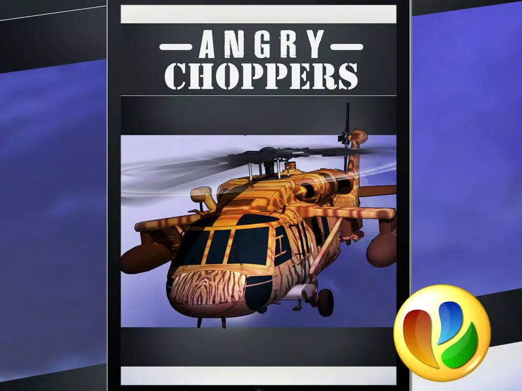 Angry Choppers – Helicopter World War Game iPad 應用截圖