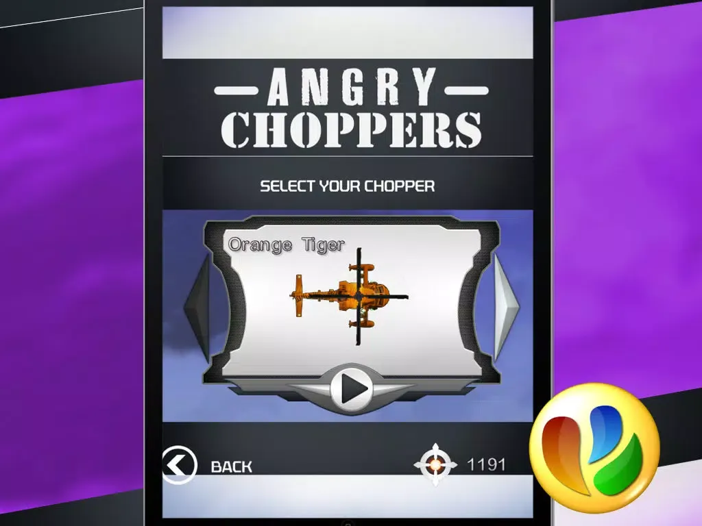 Angry Choppers – Helicopter World War Game iPad 應用截圖
