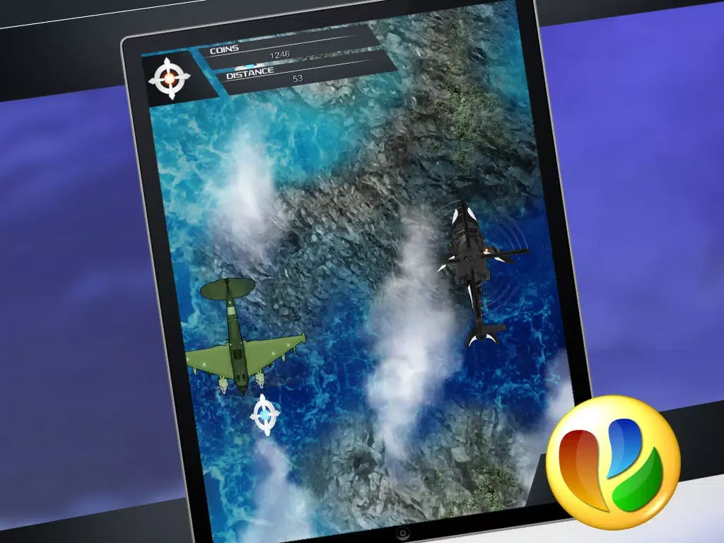 Angry Choppers – Helicopter World War Game iPad 應用截圖