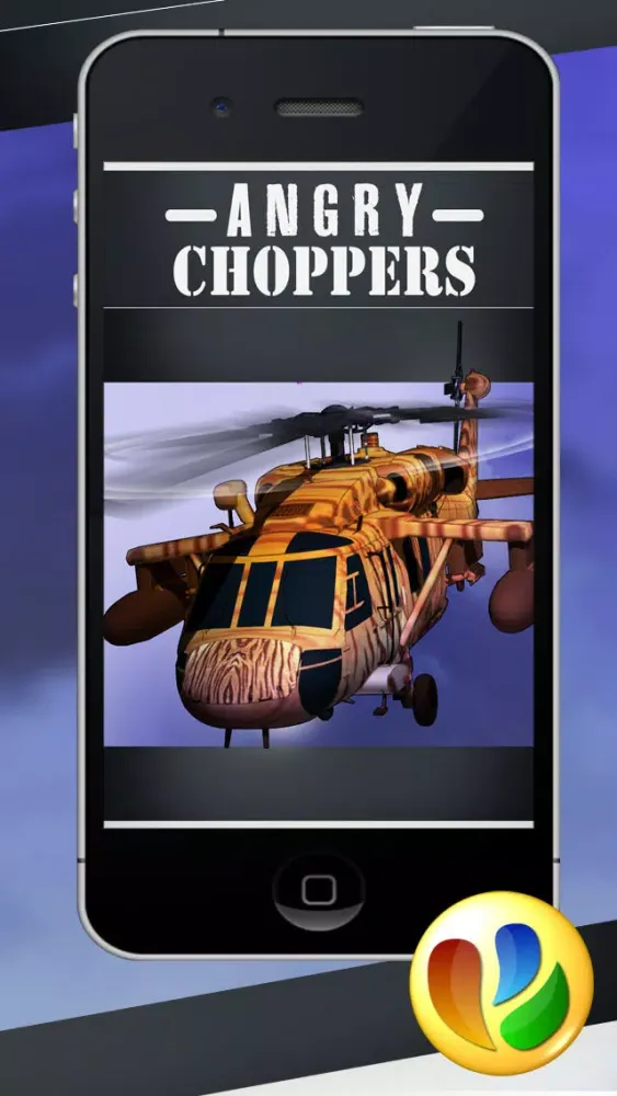 Angry Choppers – Helicopter World War Game應用截圖