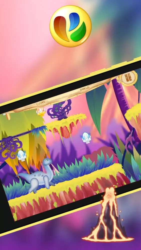 Fun Dino Run – Dinosaurs Action Game Ekran Görüntüleri