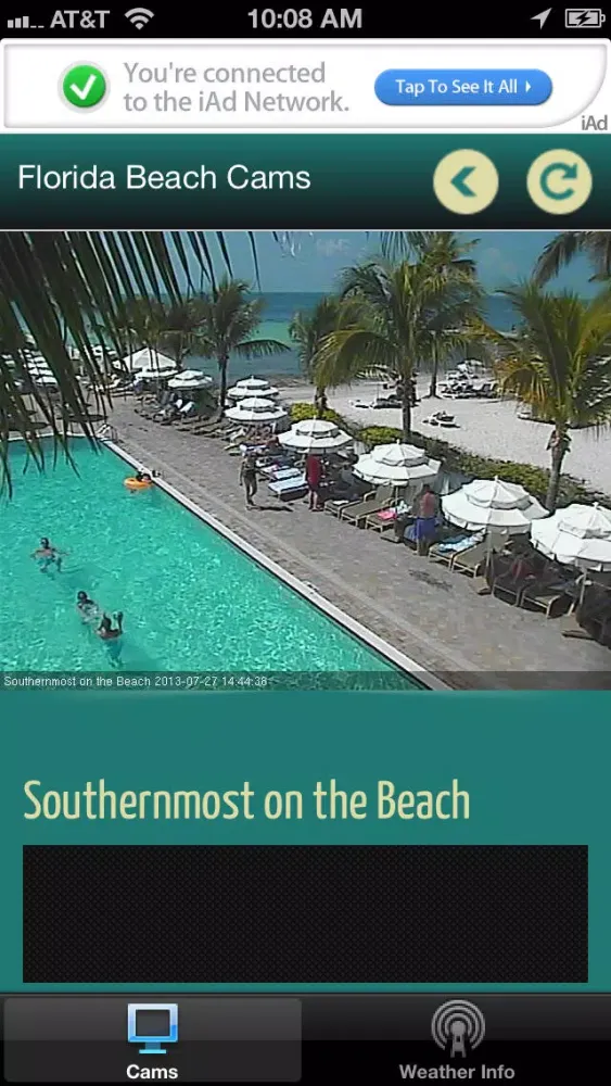 ภาพหน้าจอของ Florida Beach Cams