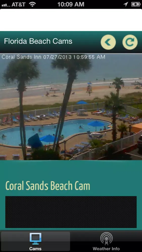 ภาพหน้าจอของ Florida Beach Cams