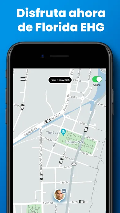 Ảnh chụp màn hình của Florida EHG App