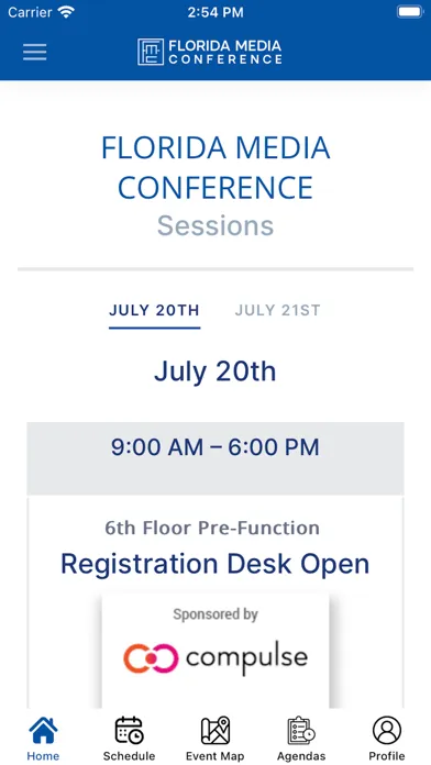 Florida Media Conference スクリーンショット