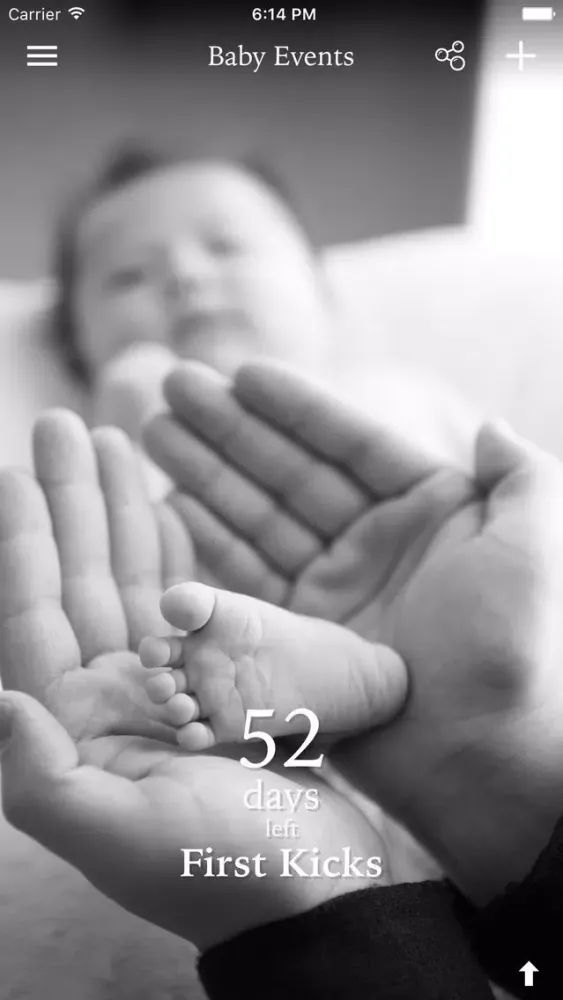 Baby Events - Count the days to your pregnancy's milestones स्क्रीनशॉट
