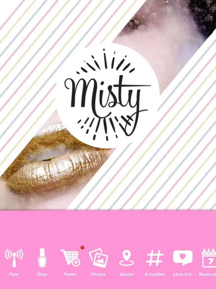 Capturas de tela do Misty Make Up iPad 