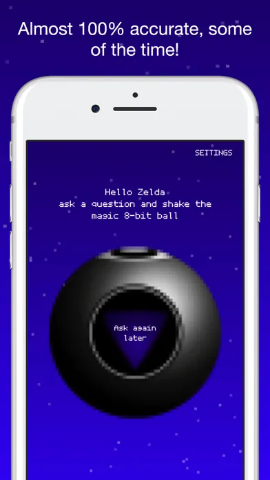 Magic 8 bit 8 ball স্ক্রিনশট