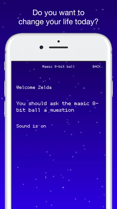 Magic 8 bit 8 ball স্ক্রিনশট