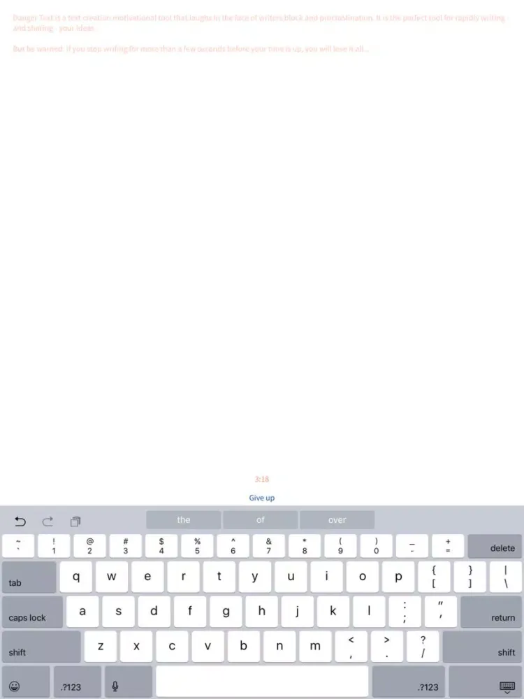 Captures d'écran de Danger Text iPad 