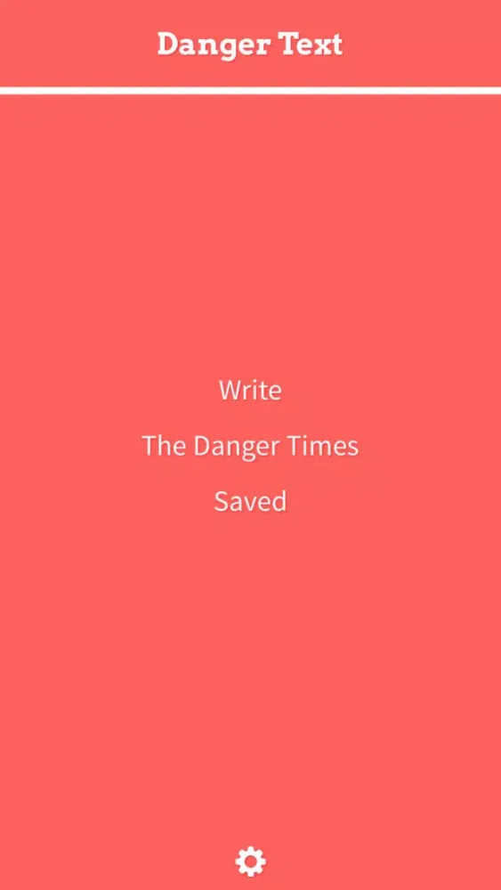 Captures d'écran de Danger Text