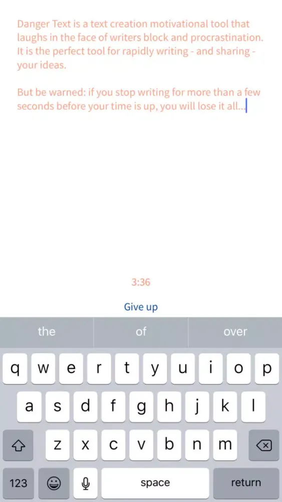 Captures d'écran de Danger Text