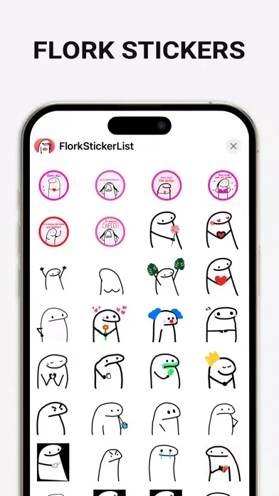 Flork Stickers & Drawing应用截图
