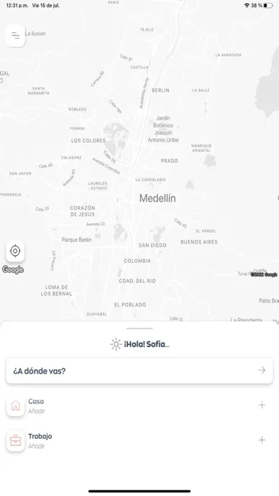 Flota Bernal Usuario Screenshots
