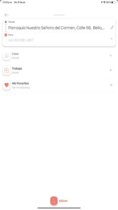 Flota Bernal Usuario Screenshots