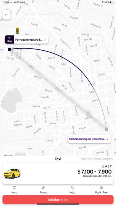 Flota Bernal Usuario Screenshots