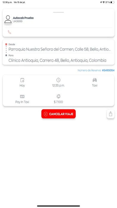Flota Bernal Usuario Screenshots