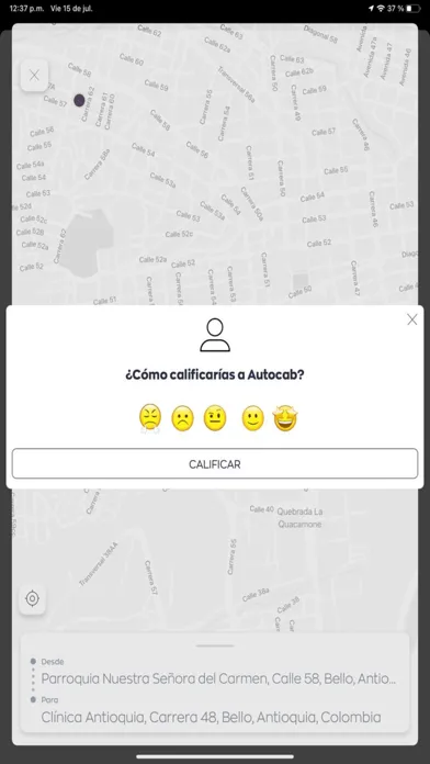 Flota Bernal Usuario Screenshots