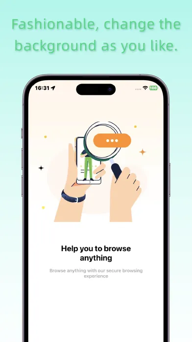 Flow Browser سکرین شاٹس