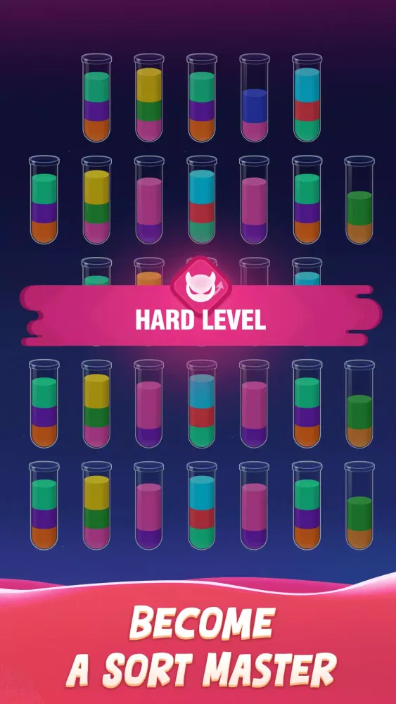 Screenshot di Water Sort