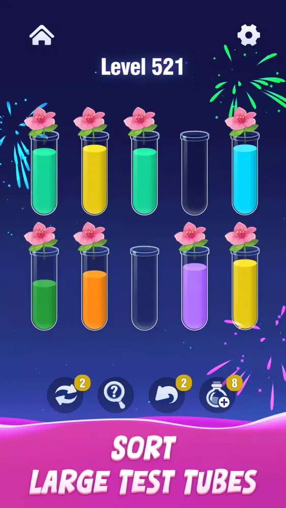 Screenshot di Water Sort