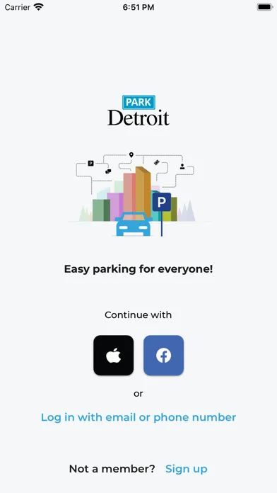 Capturas de pantalla de ParkDetroit