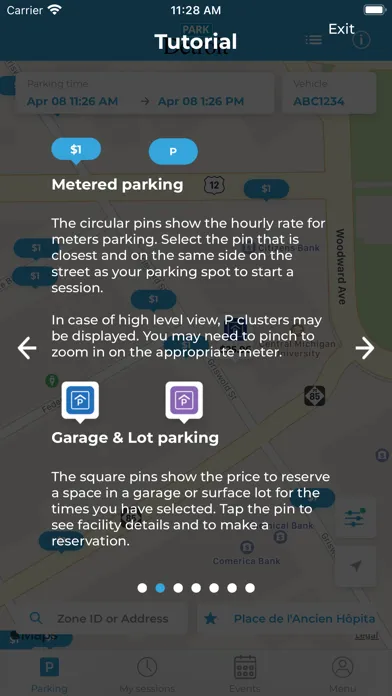 Capturas de pantalla de ParkDetroit