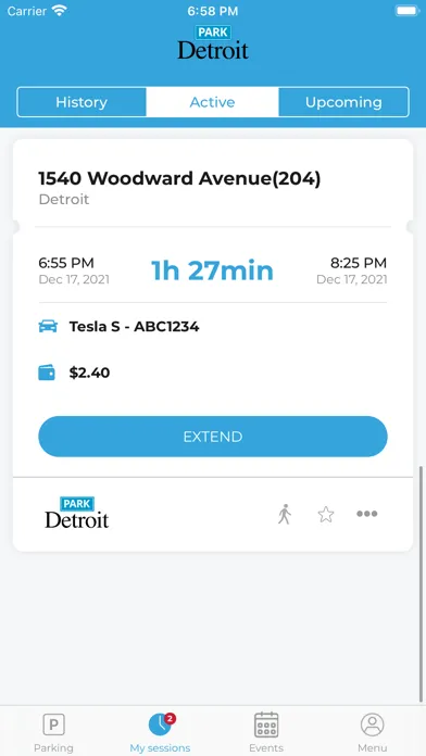 Capturas de pantalla de ParkDetroit